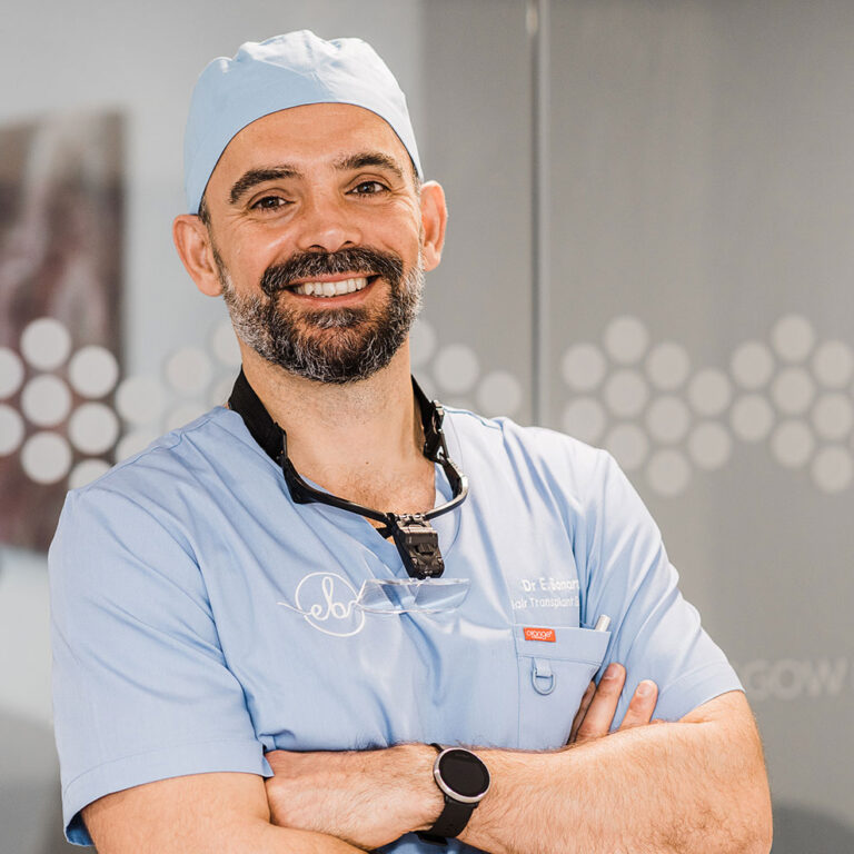 Dr Epameinondas Bonaros hair transplant surgeon in Glasgow, Scotland